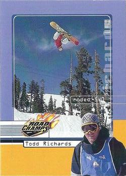 2000 Road Champs AXS - Stickers #NNO Todd Richards Front